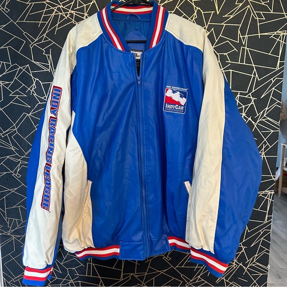 Vintage Official Licensed Indy Racing League Bomber Jacket - Picture 2 of 7